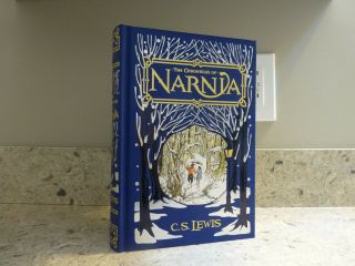 The Chronicles Of Narnia By C.  S.  Lewis,  Leather Hc,  Rare Out Of Print