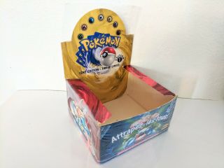 Empty Pokemon 1st Edition Base Set Booster Box French 1999 Rare Psa?
