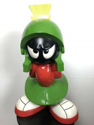 Vintage 1997 Looney Tunes Marvin The Martian 20 Inch Statue Rare