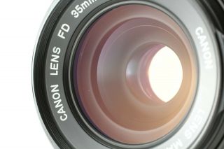 [Ex4 Rare O Lens] Canon FD 35mm F2 S.  S.  C SSC Wide Angel MF Lens Japan 4015 2