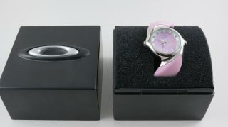 Oakley Crush 2.  5 Watch Pink Unobtanium Polished Mother Of Pearl Pink Rare