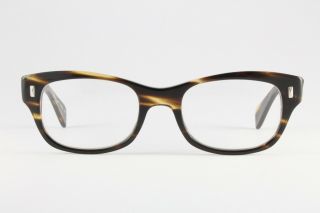 Rare Authentic Oliver Peoples Glasses Wacks 5174 1003 49mm Tortoise Eyeglasses