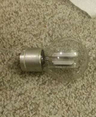VERY RARE WESTERN ELECTRIC 201A BALL TUBE WITH - 3 PIN BASE 2 2