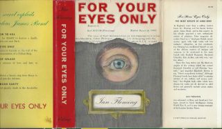 Ian Fleming - For Your Eyes Only - Rare 1st 1960 W/dj Npc N - Fine