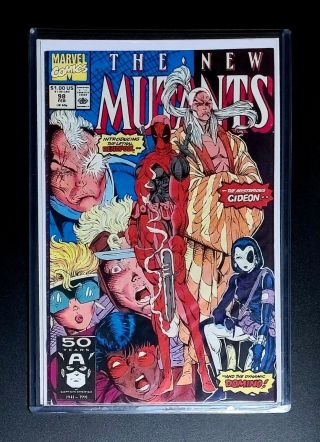 Mutants 98 1st Appearance Deadpool Rob Liefeld X - Force Very Rare Cgc It