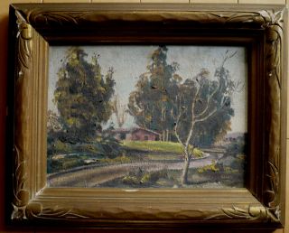 Grant Tigner,  Listed Canada Artist Rare Calif California Landscape Oil Plein Air