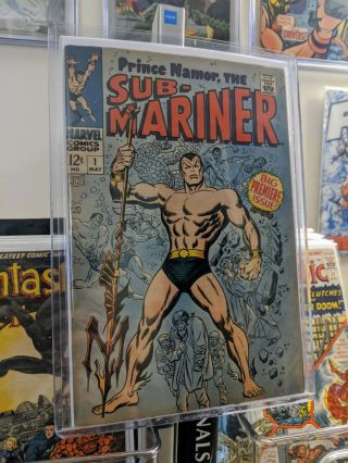 Rare 1968 Silver Age Sub - Mariner 1prince Namor Key Premiere Issue Vf