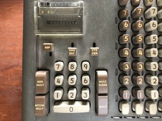 RARE Vintage 1950’s Friden STW 10 Mechanical Calculator THESE WERE BY NASA 3