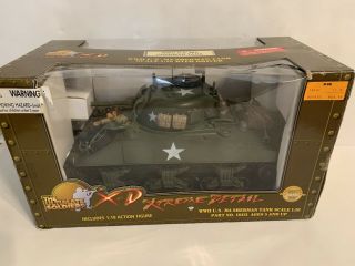 The Ultimate Soldier X - D Extreme Detail Ww2 U.  S.  M4 Sherman Tank 1:18 Scale