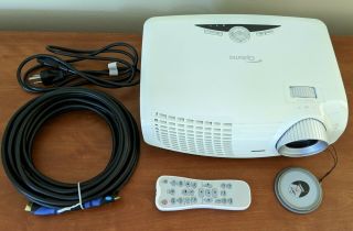 Optoma Hd20 Full Hd 1080p Dlp Projector Bundle.  Rarely Recently Serviced