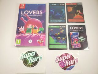 Lovers In A Dangerous Spacetime Nintendo Switch Rare Games 4 With Cards