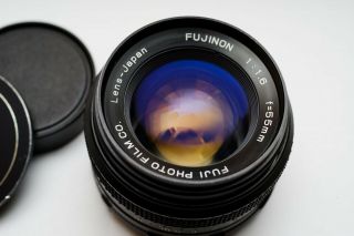 CLAed Rare EBC Fujinon 55mm f/1.  6 Prime Lens Standard m42 modded WILD BOKEH 2