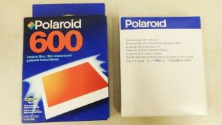 Polaroid 600 One Step Instant Film Camera,  4 Packages of Film RARE 2
