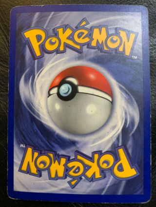 1999 Pokémon Base Set 1st Edition Shadowless Hitmonchan 7/102 Holo Rare MP/VG 2