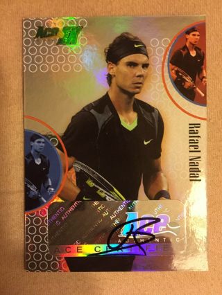 Rafael Nadal Auto Rare 2011 Ace Authentic Tennis Autograph Gold Card 19/50