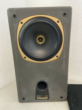 Tannoy NFM - 8 Dual Concentric Studio Monitor Rare Speaker Quality 2