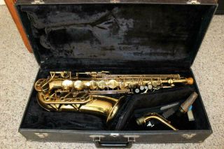 Vintage Rare Leblanc Vito Stencil Alto Saxophone Model 40