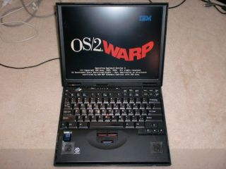 Ibm Thinkpad 600 Laptop With Os/2 Warp 3 And Dos Dual Boot,  Very Rare