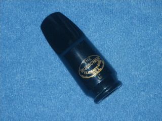 The Buescher Mouthpiece - Large Chamber - Rare Key Of C Soprano Saxophone Model
