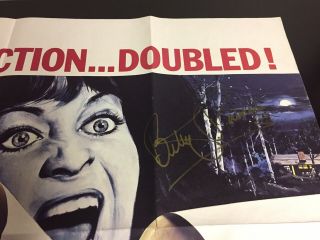 FRIDAY THE 13th/MAD MAX rare UK Quad poster autographed Betsy Palmer 2