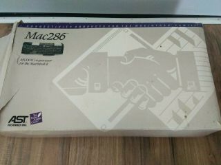 Vintage Macintosh Se Ast Research Mac286 Ms - Dos Co Prossessor Card Rare