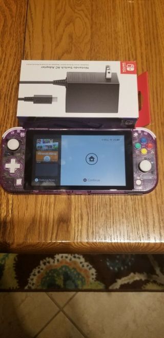 Nintendo Switch Lite Clear Atomic Purple (rare)