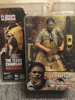 Cult Classics Series 5 Neca Leatherface Texas Chainsaw Massacre Signed By Actor