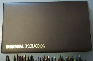 150 Design Spectracolor Colored Pencils.  Made in USA.  RARE. 2