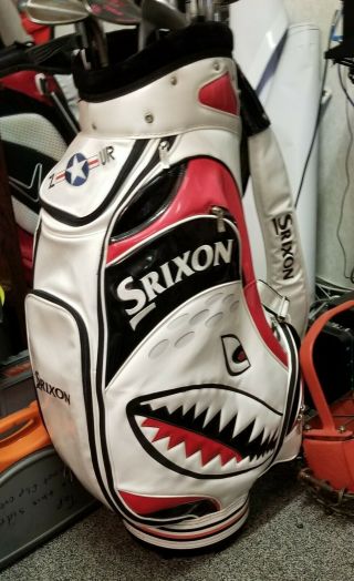 Srixon " Marvin The Shark " Golf Staff Bag Rare