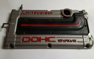 Rare Mitsubishi Jdm 4g63 Valve Cover - Eclipse Talon Galant Evo 3 Vr4 No Cracks
