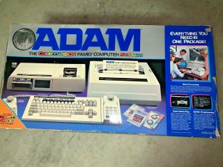 Ultra Rare Vintage Adam The Colecovision Family Computer System Box