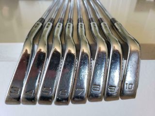 Rare Snake Eyes Irons 3 - 10 Forged By Smith & Wesson