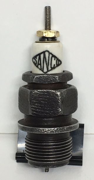 Very Rare Vintage Sanco Spark Plug 7/8” Thread