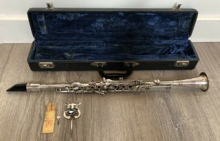 H.  Bettoney Imperial Clarinet Vintage Usa Fitall Rare