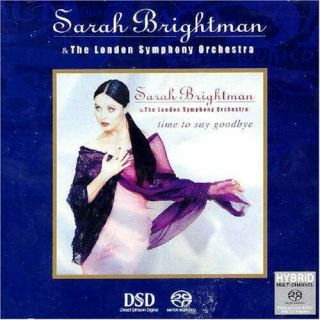 Sarah Brightman Time To Say Goodbye - Very Rare Angel Emi Hybrid Sacd