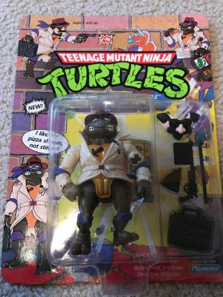 1990 Teenage Mutant Ninja Turtles Undercover Don - Moc Unpunched Card