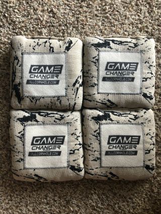 Rare Gen 1 White Game Changer Cornhole Bags