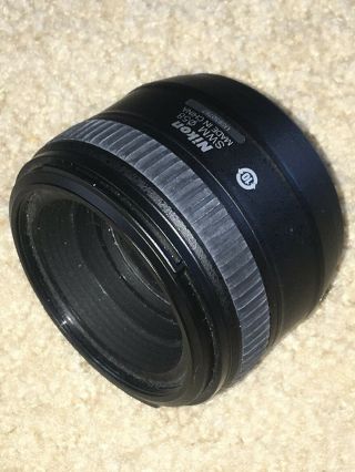 Nikon 50mm F/1.  4 G Af - S Prime Lens Rarely -
