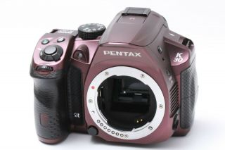 RARE PENTAX K 30 Custom color ”Silky” 16.  3MP DIGITAL SLR Exc,  5 JAPAN 200914 2