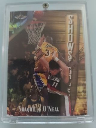 1997 - 1998 Topps Finest 309 Gold Rare Refractor Shaquille Shaq O 