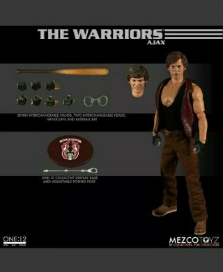 Mezco One:12 Collective The Warriors Movie Ajax 6 Inch Action Figure