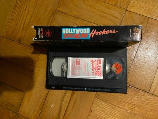 HOLLYWOOD CHAINSAW HOOKERS VHS RARE HORROR CAMP VIDEO LINNEA QUIGLEY GORE HTF 3
