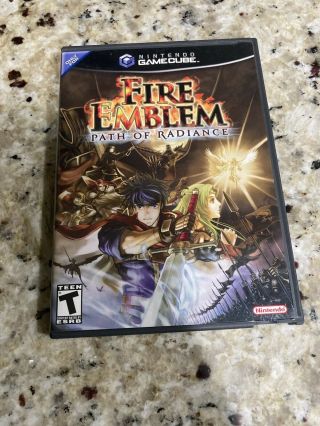 Fire Emblem: Path Of Radiance (nintendo Gamecube) Cib With Insets Rare