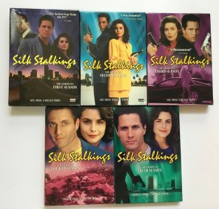 Rare Silk Stalkings Complete 7 Series Dvd Set In Like Dvd