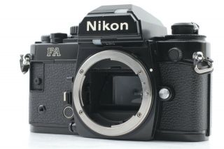 NEAR RARE Red D mark Nikon FA BLACK Body SLR 35mm FILM CAMERA from Japan. 2