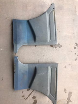 1970 - 78 Amc Gremlin Rear Side Plastic Trim Panels Rare