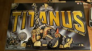 Mighty Morphin Power Rangers Legacy Black Titanus Complete In Unsealed Box