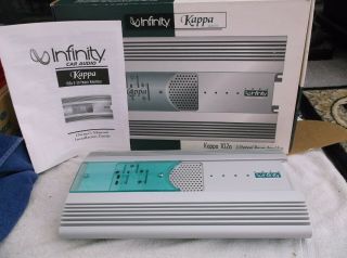 Old School Infinity Kappa 102a Amplifier Rare 2 - Channel Amp,  Box Usa Sq