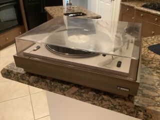 Rare Yamaha Yp - 701 Belt Drive Turntable Japan As Untested/as Defective Read