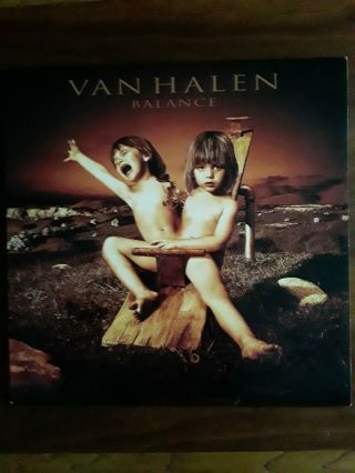 Van Halen Balance Vinyl Lp Rare 1995 Warner Bros.